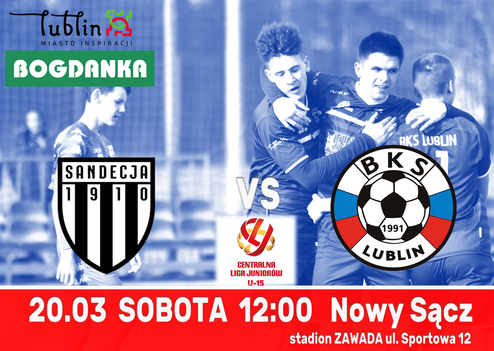 banerek zapowiedź CLJ Sandecja